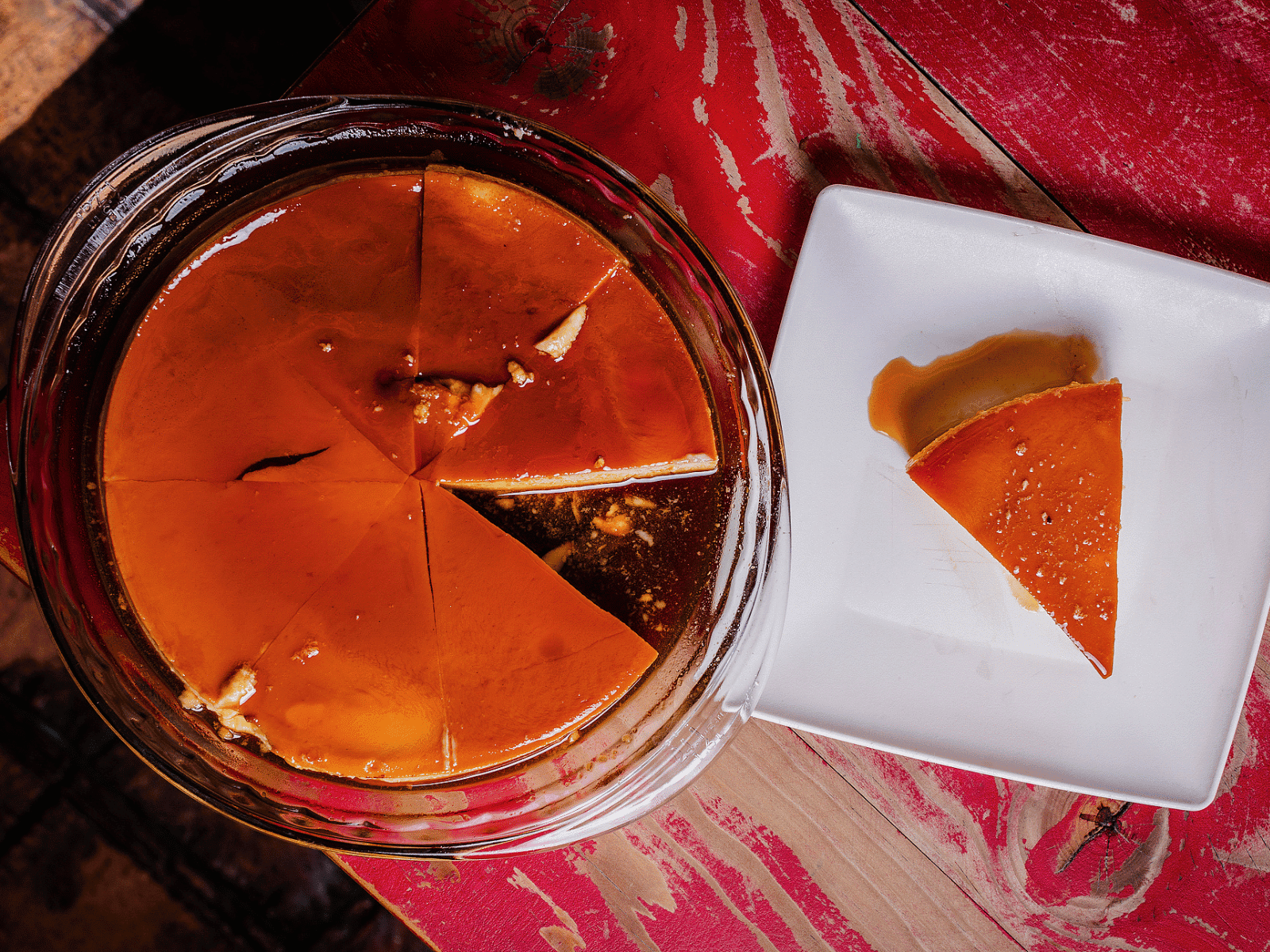 Flan Napolitano
